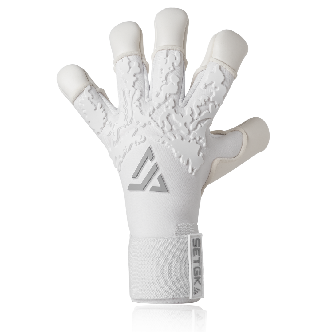 SET GK Zenith I (White) | Goalkeeper Gloves – SETGK Canada